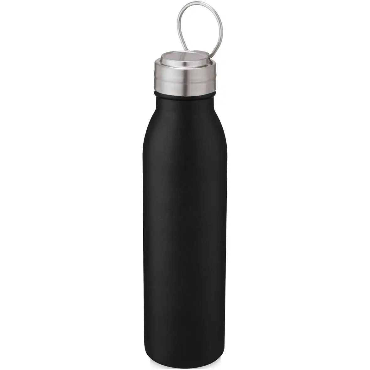 700 ml Sportflasche aus Edelstahl mit Metallschlaufe – Ansicht 5