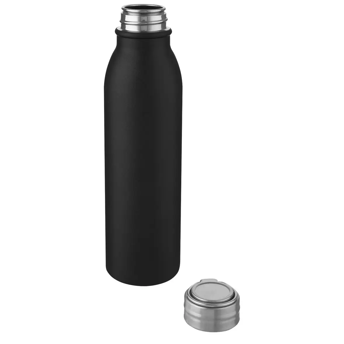 700 ml Sportflasche aus Edelstahl mit Metallschlaufe – Ansicht 7