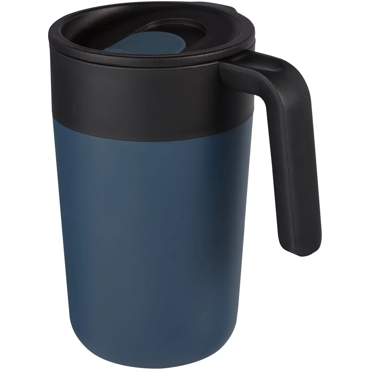 400 ml doppelwandiger Becher aus Recyclingmaterial – Werbeartikel mit Logo bedrucken