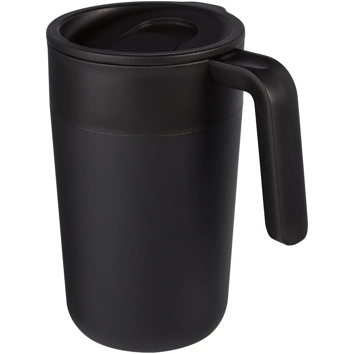 400 ml doppelwandiger Becher aus Recyclingmaterial – Ansicht 5