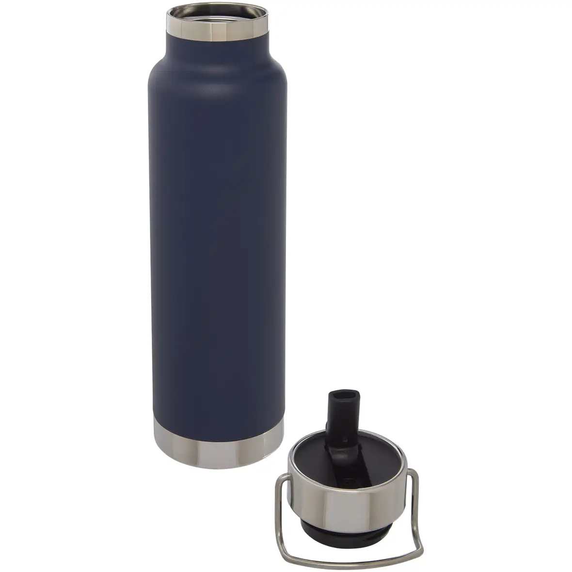 750 ml Kupfer-Vakuum Sportflasche mit Trinkhalm – Ansicht 10