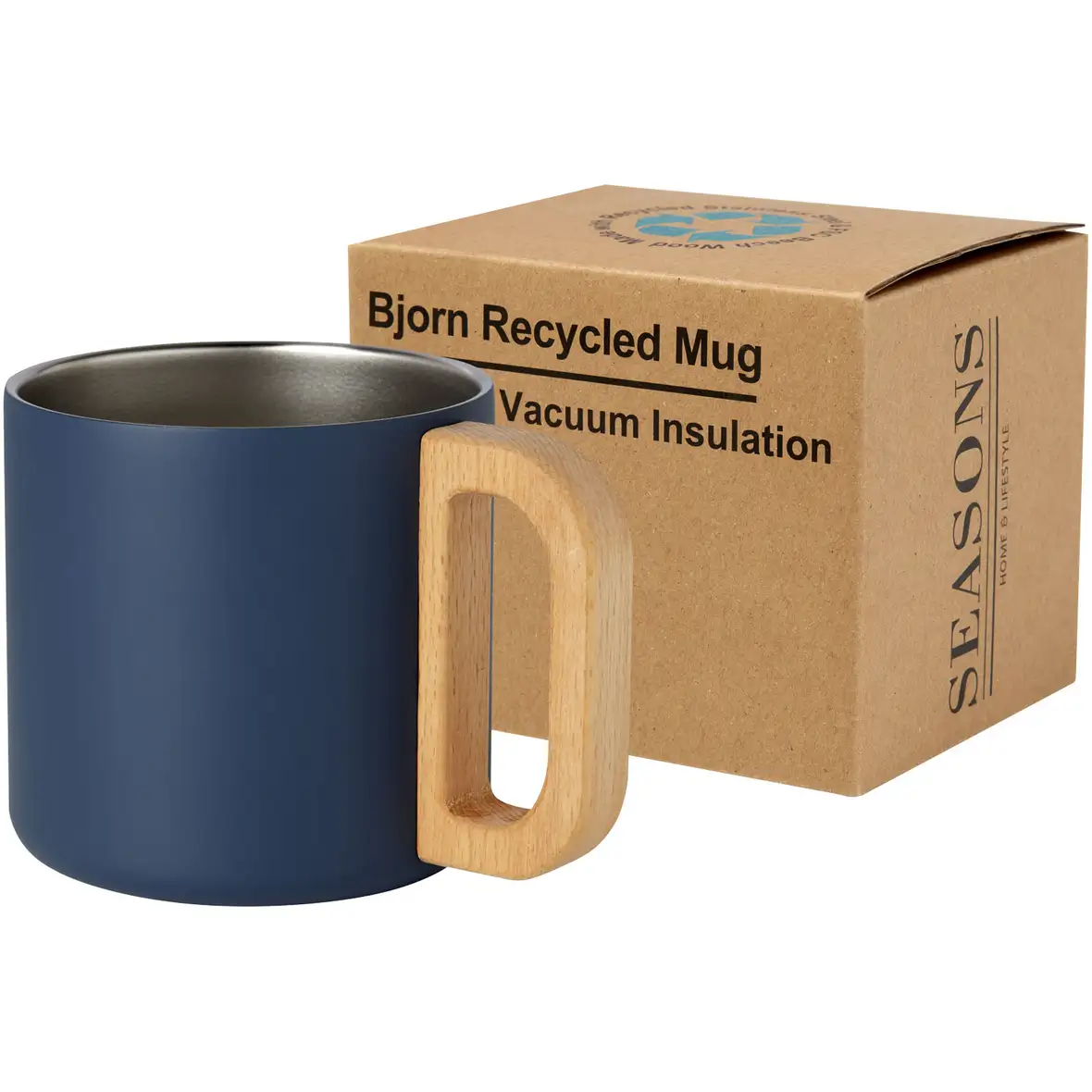 RCS-zertifizierter Becher aus recyceltem Edelstahl mit Kupfer-Vakuumisolierung, 360 ml – Ansicht 6