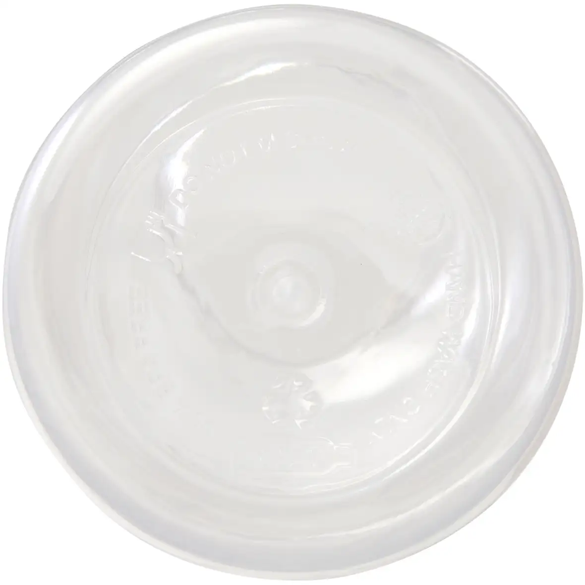 400 ml RCS-zertifizierte Trinkflasche aus recyceltem Kunststoff mit Karabiner – Ansicht 3