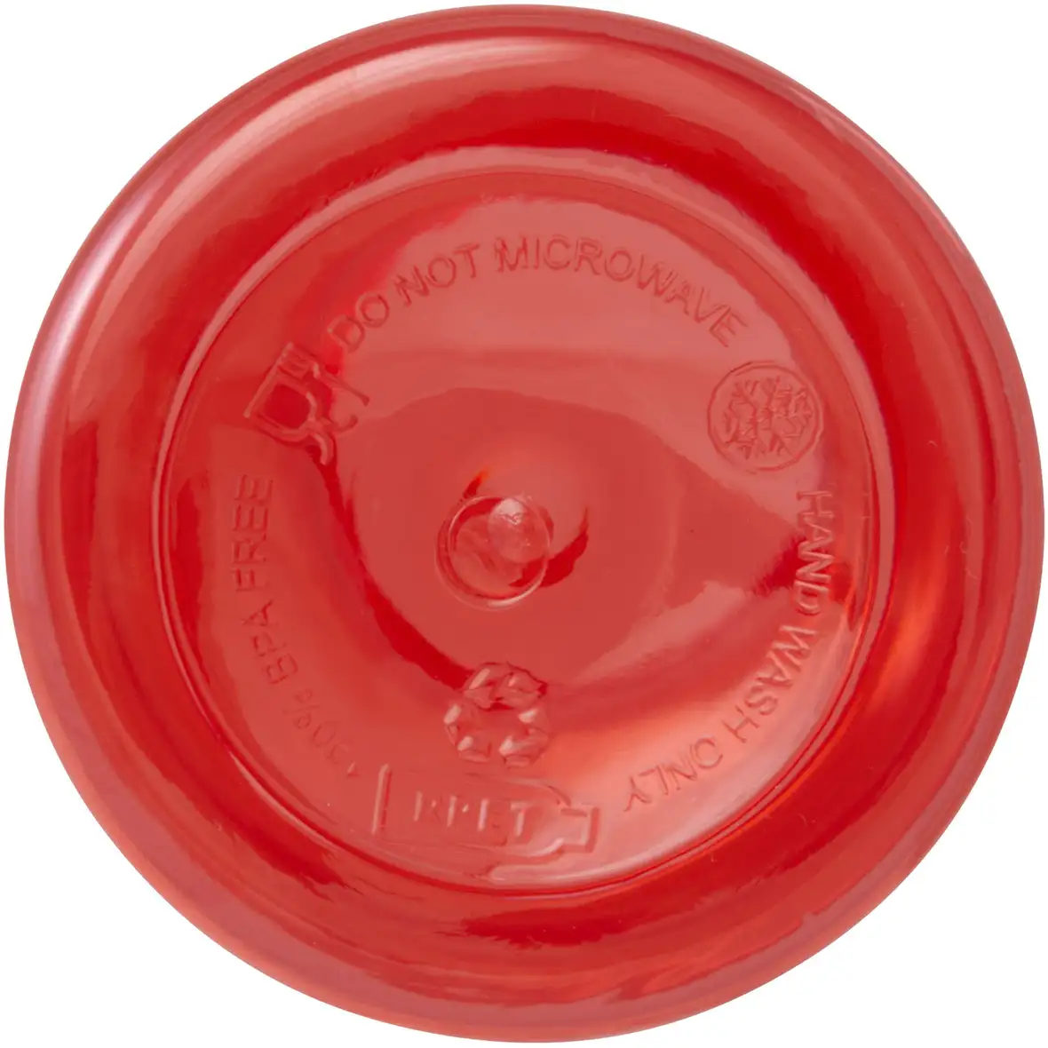 400 ml RCS-zertifizierte Trinkflasche aus recyceltem Kunststoff mit Karabiner – Ansicht 7