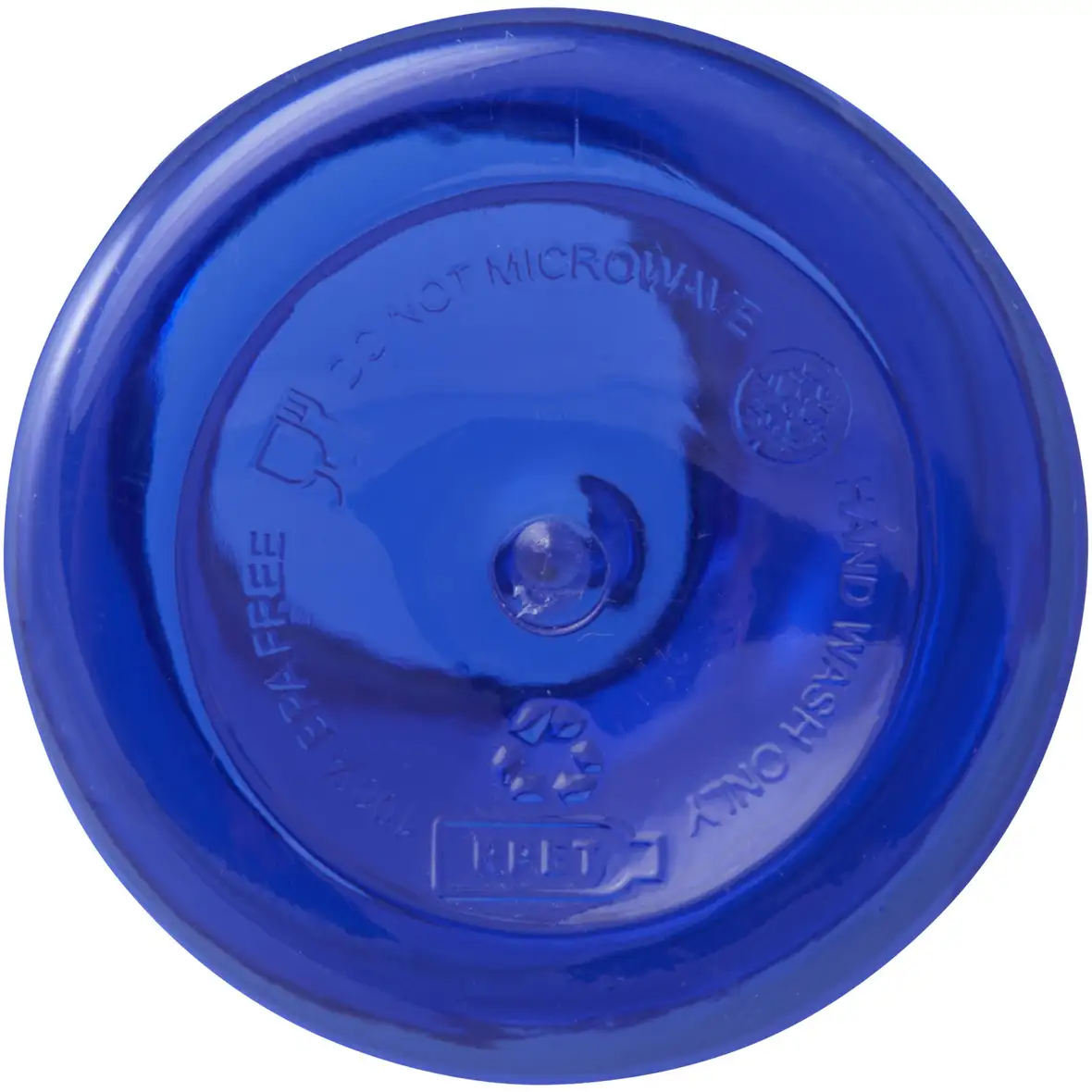 400 ml RCS-zertifizierte Trinkflasche aus recyceltem Kunststoff mit Karabiner – Ansicht 27