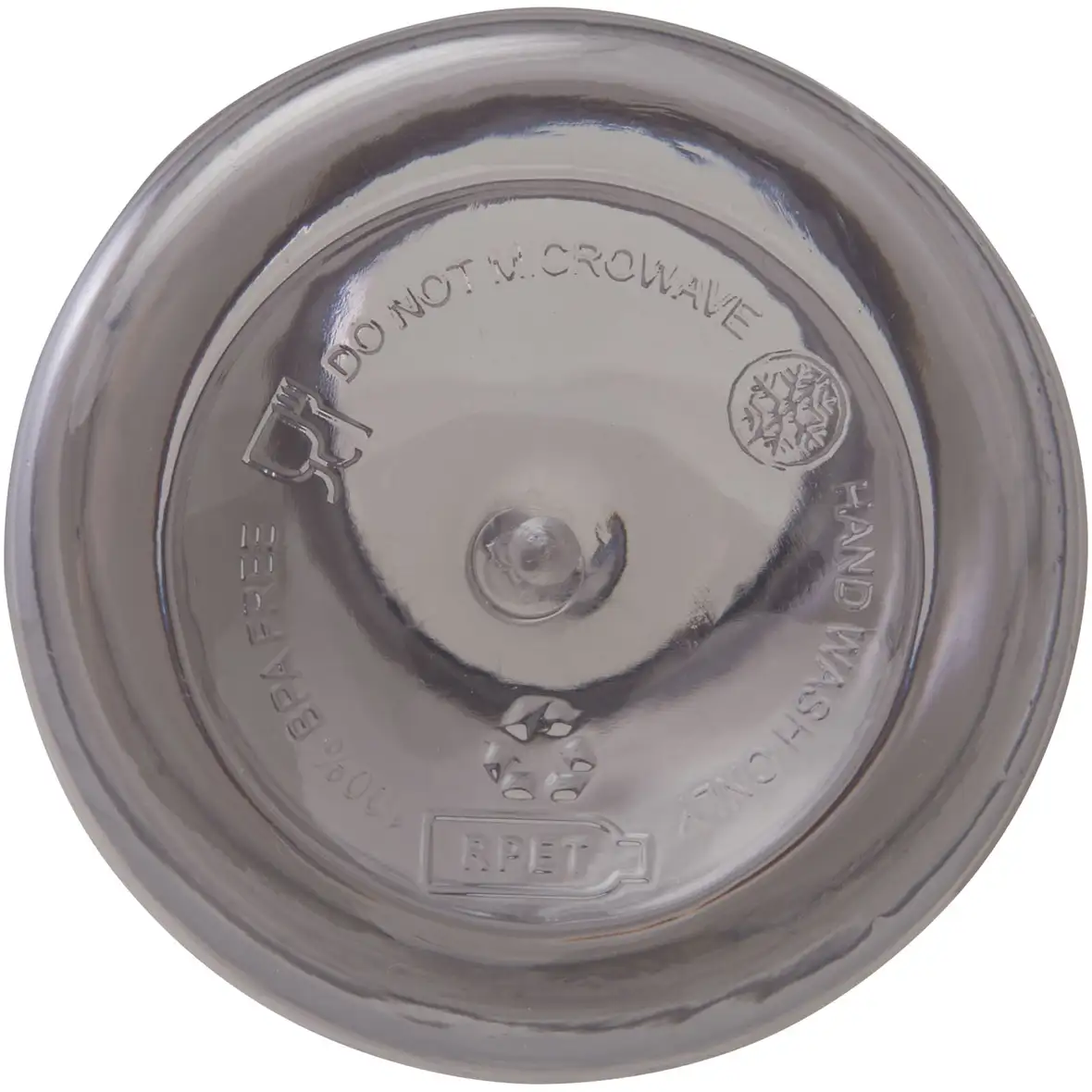 400 ml RCS-zertifizierte Trinkflasche aus recyceltem Kunststoff mit Karabiner – Ansicht 41