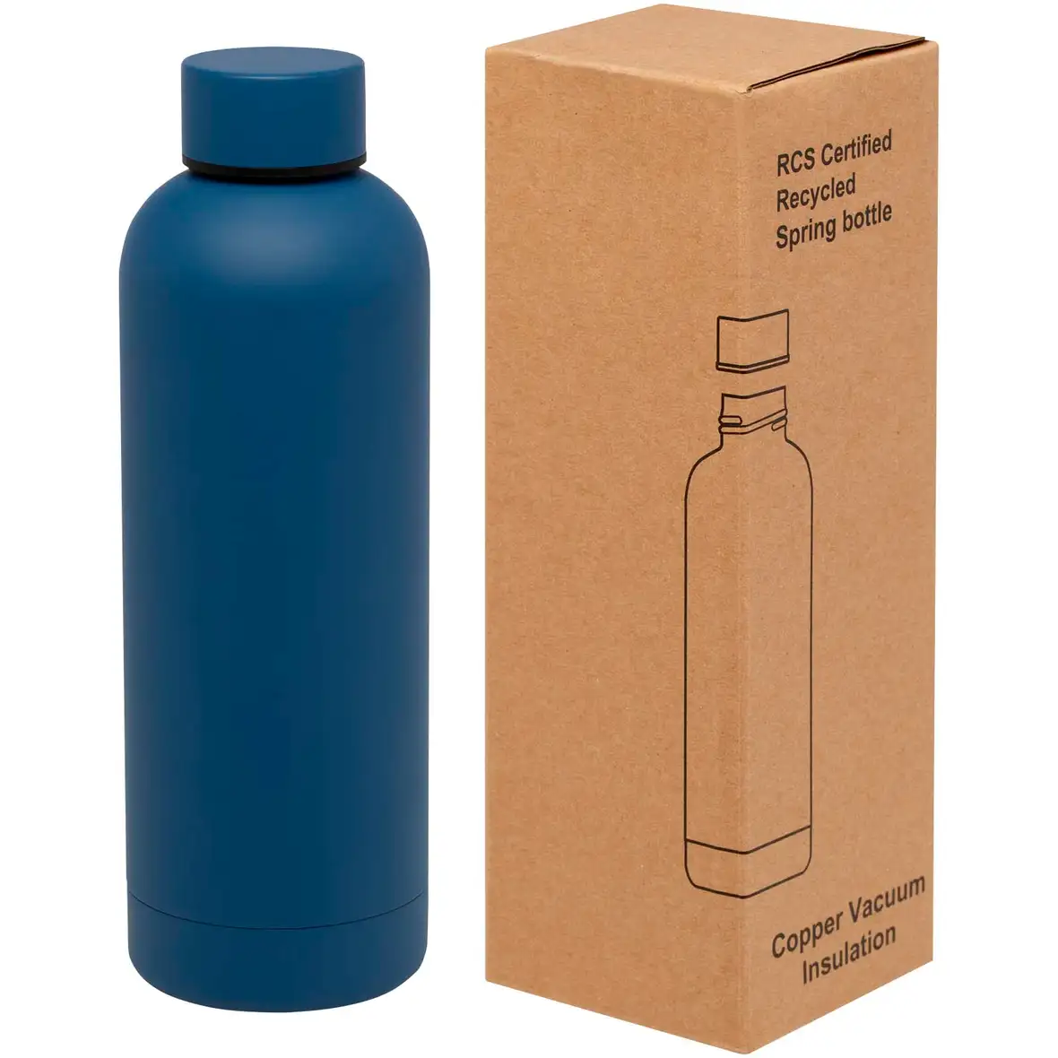 500 ml RCS-zertifizierte Kupfer-Vakuum Isolierflasche aus recyceltem Edelstahl – Ansicht 11