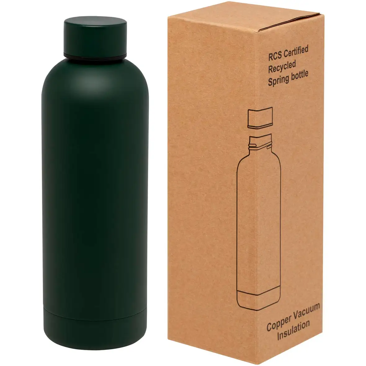 500 ml RCS-zertifizierte Kupfer-Vakuum Isolierflasche aus recyceltem Edelstahl – Ansicht 16