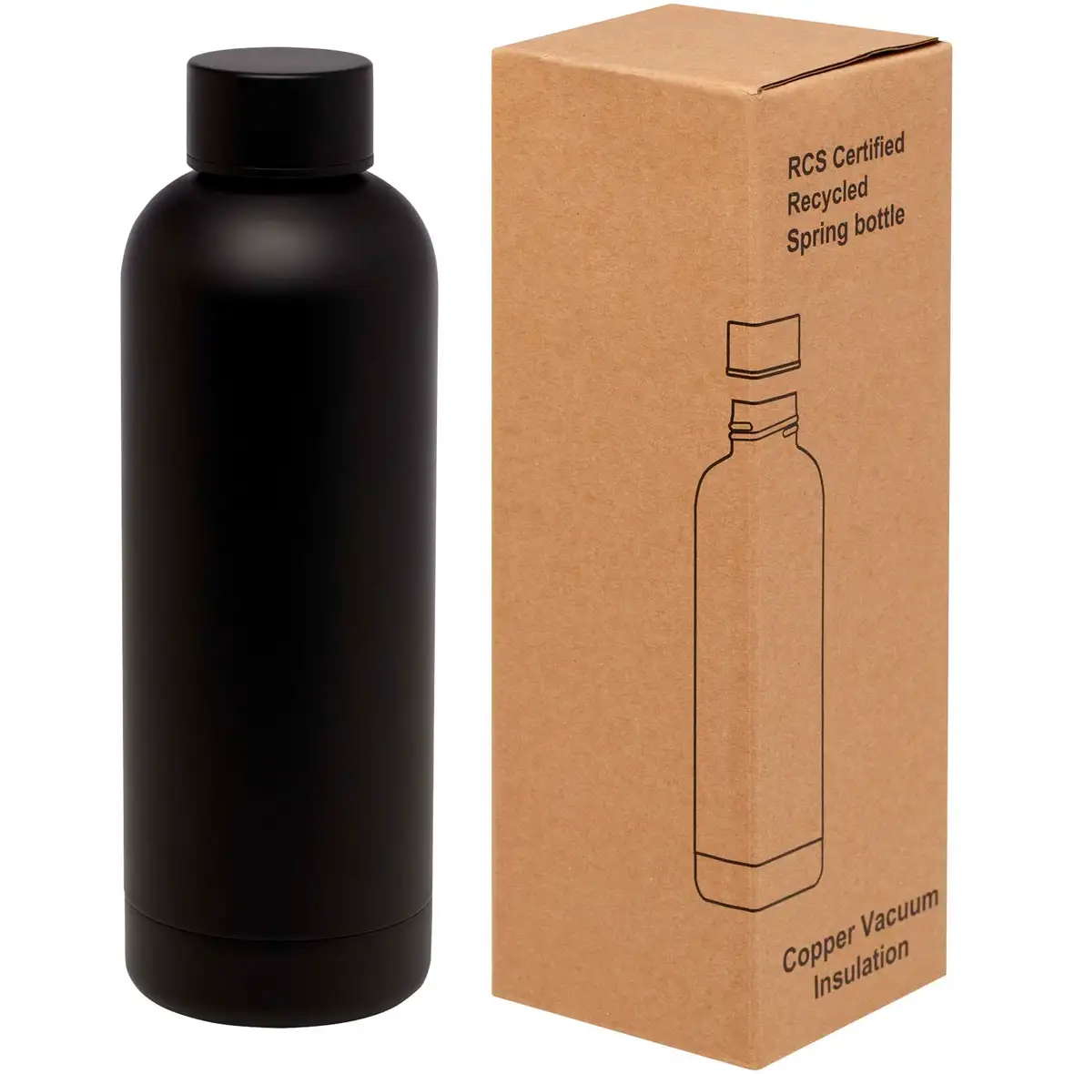 500 ml RCS-zertifizierte Kupfer-Vakuum Isolierflasche aus recyceltem Edelstahl – Ansicht 21