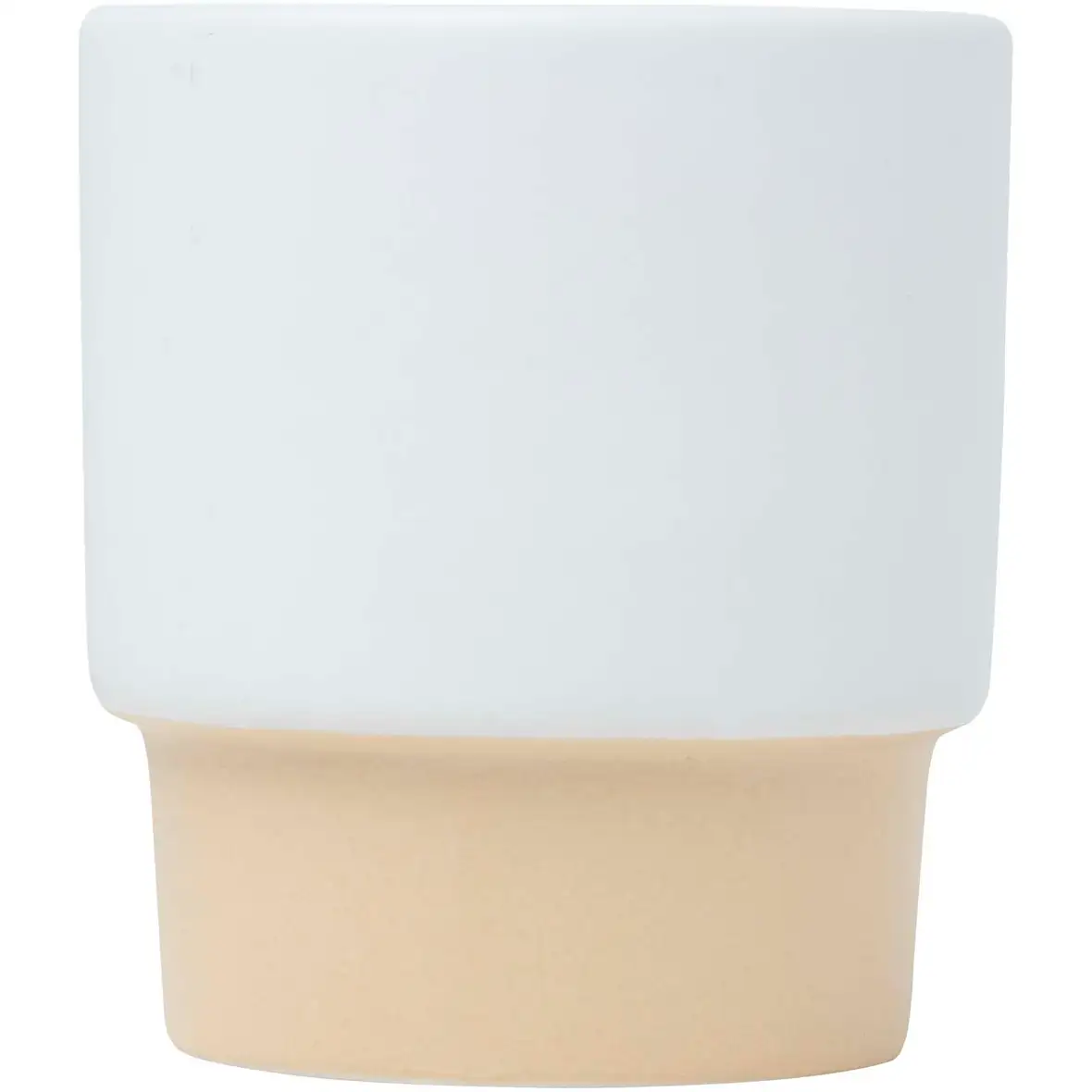 130 ml stapelbarer Expresso Becher mit Tonboden – Ansicht 2