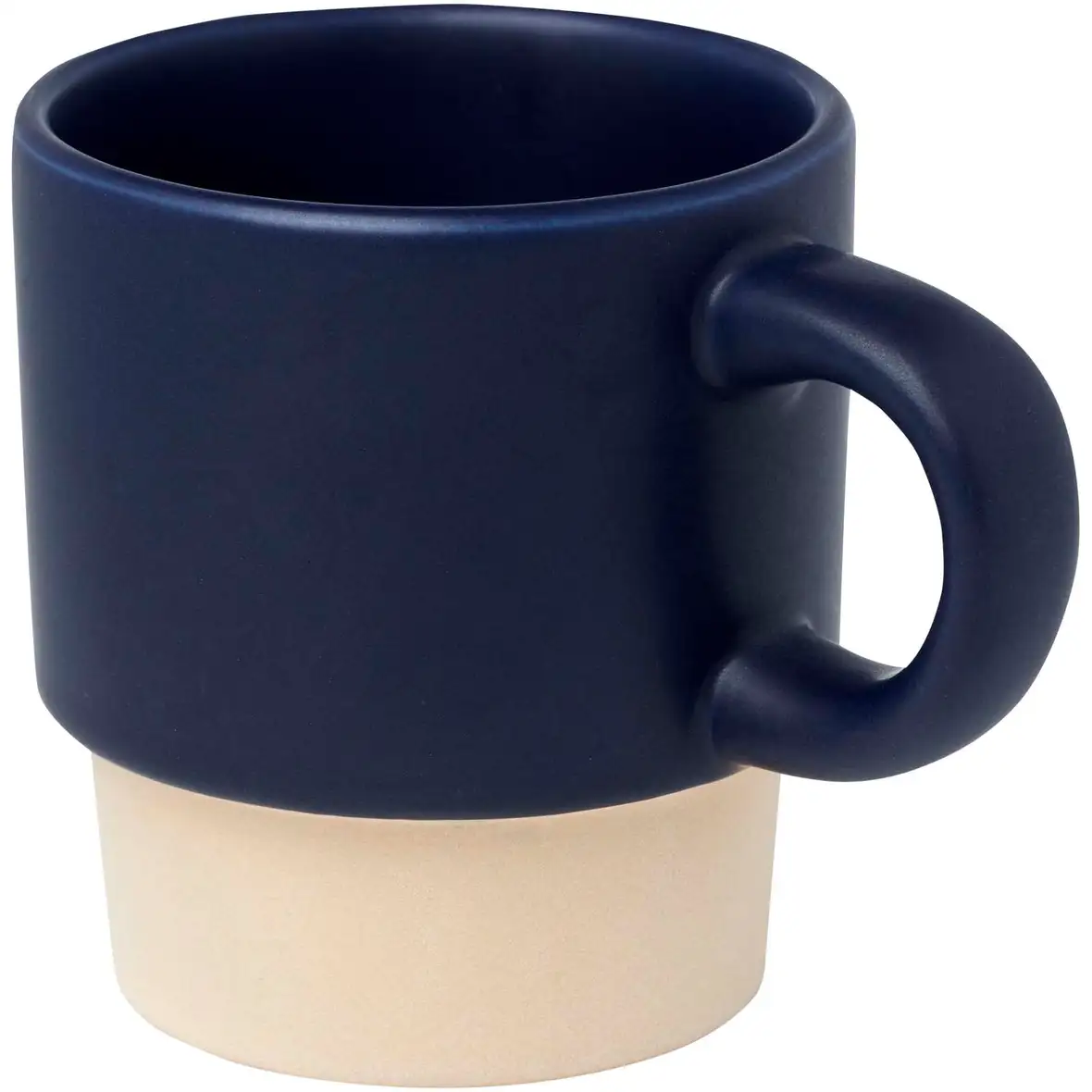 130 ml stapelbarer Expresso Becher mit Tonboden – Ansicht 7