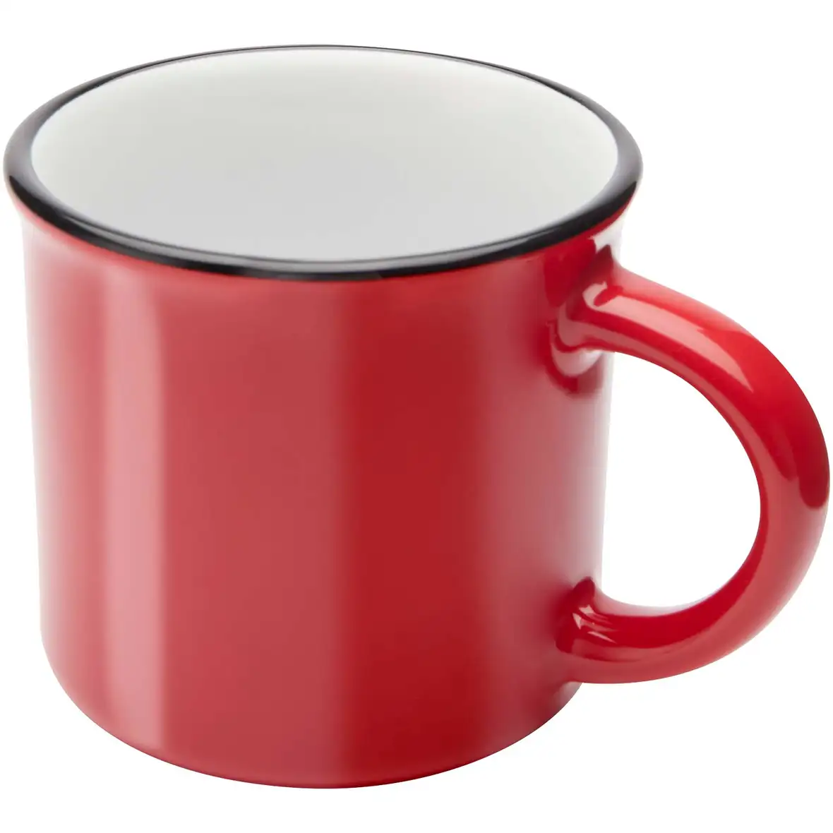 Keramiktasse 240 ml mit glänzender Oberfläche – Ansicht 4