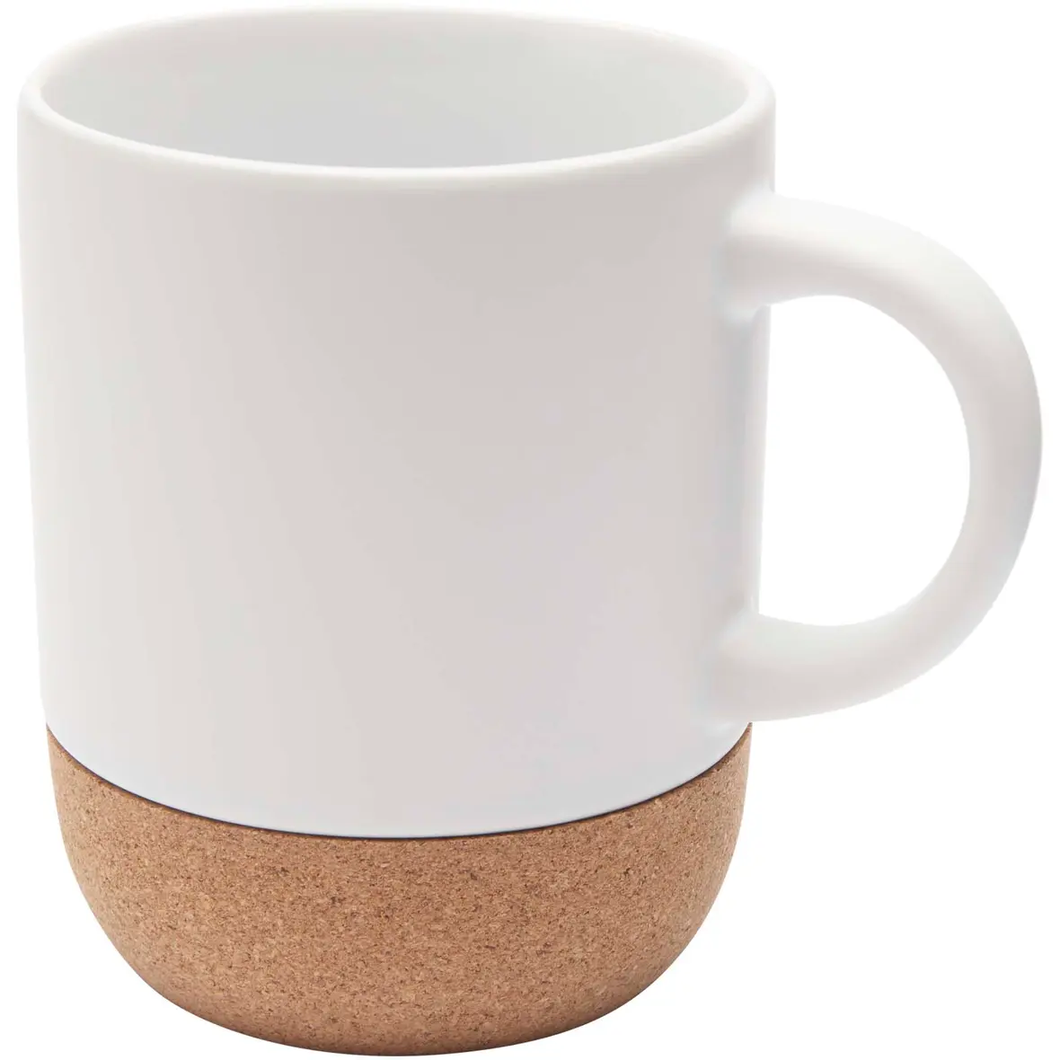 300 ml Keramiktasse mit Korkdetails – Werbeartikel mit Logo bedrucken