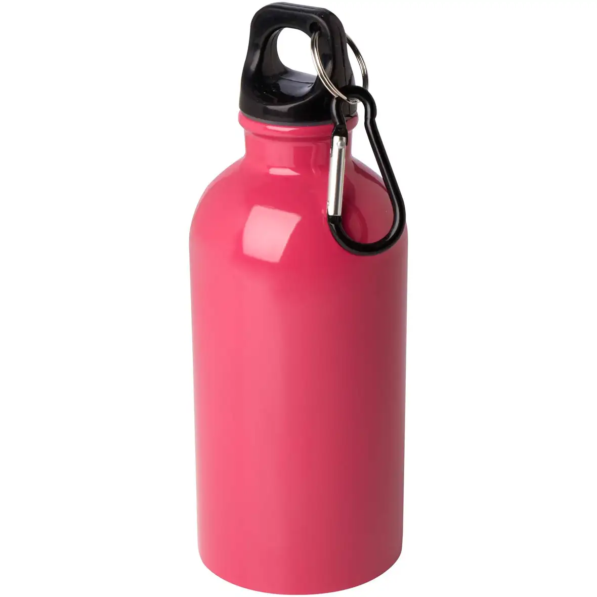 400 ml RCS-zertifizierte, einwandige Trinkflasche aus Edelstahl mit Karabinerhaken – Ansicht 16