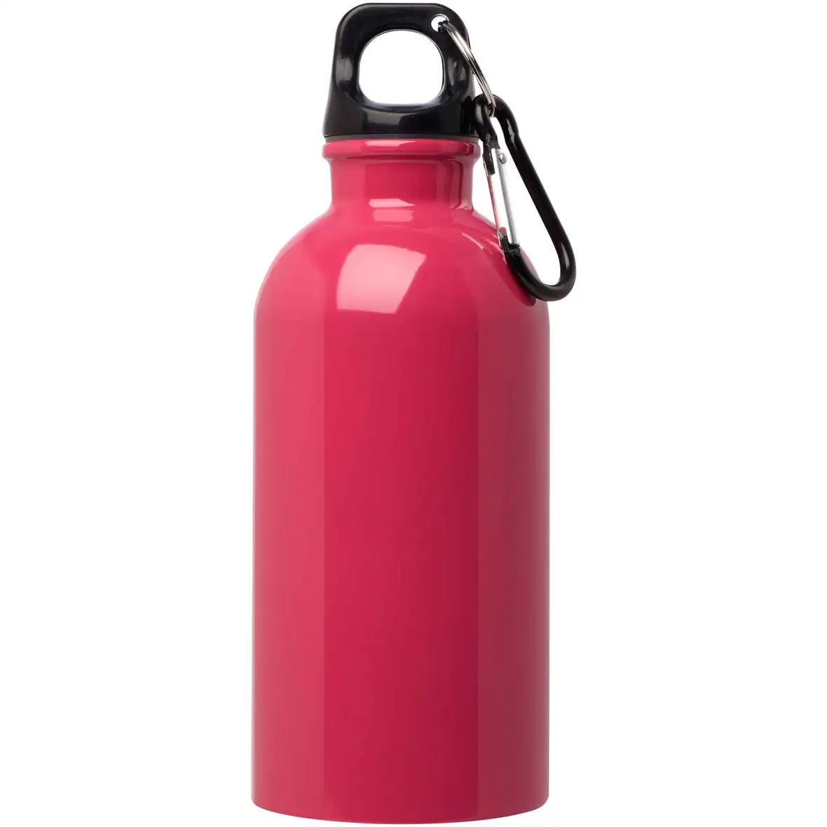 400 ml RCS-zertifizierte, einwandige Trinkflasche aus Edelstahl mit Karabinerhaken – Ansicht 17
