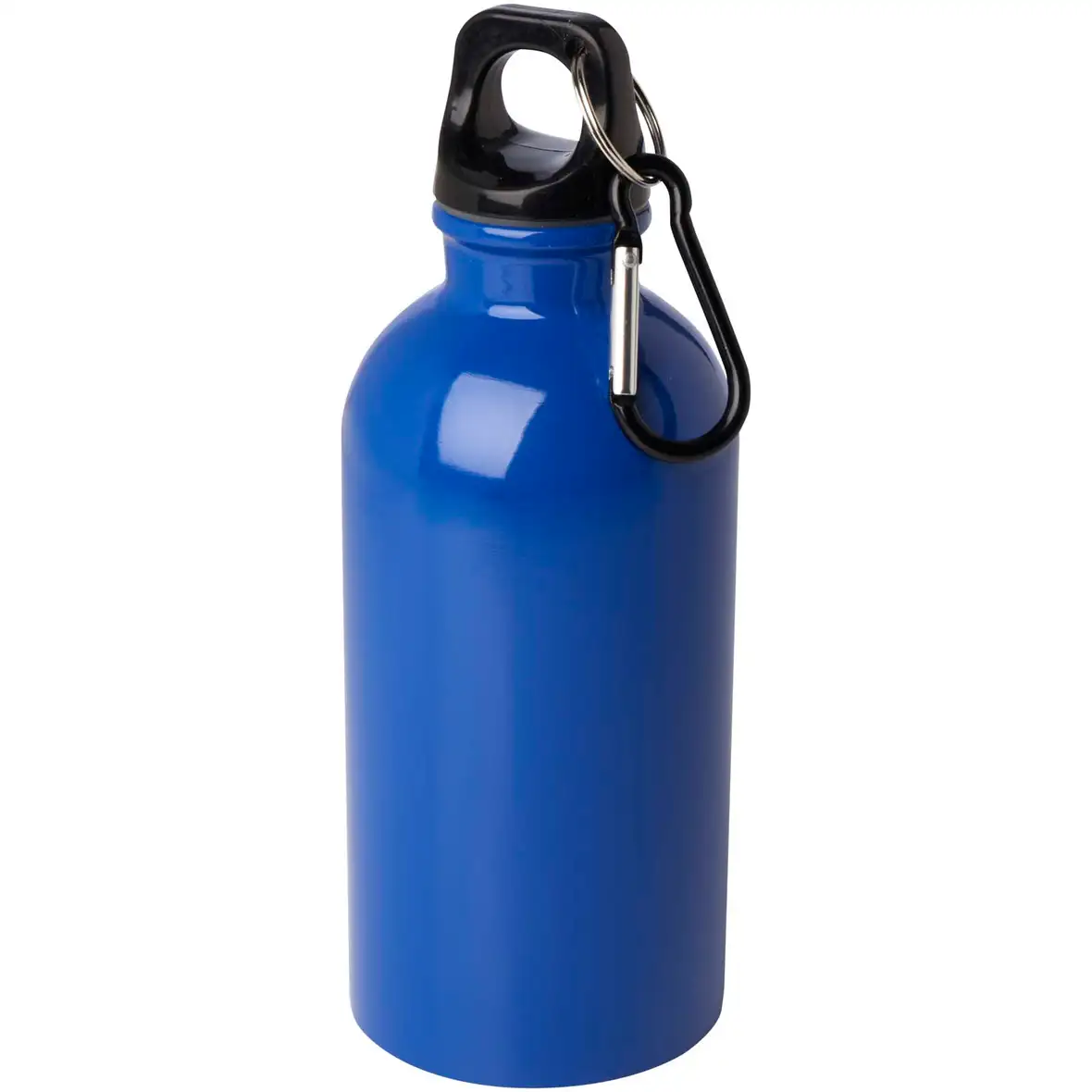 400 ml RCS-zertifizierte, einwandige Trinkflasche aus Edelstahl mit Karabinerhaken – Ansicht 22
