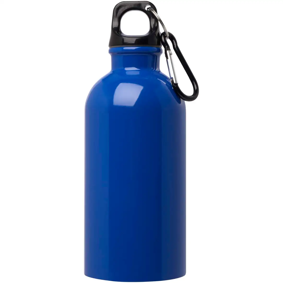 400 ml RCS-zertifizierte, einwandige Trinkflasche aus Edelstahl mit Karabinerhaken – Ansicht 23