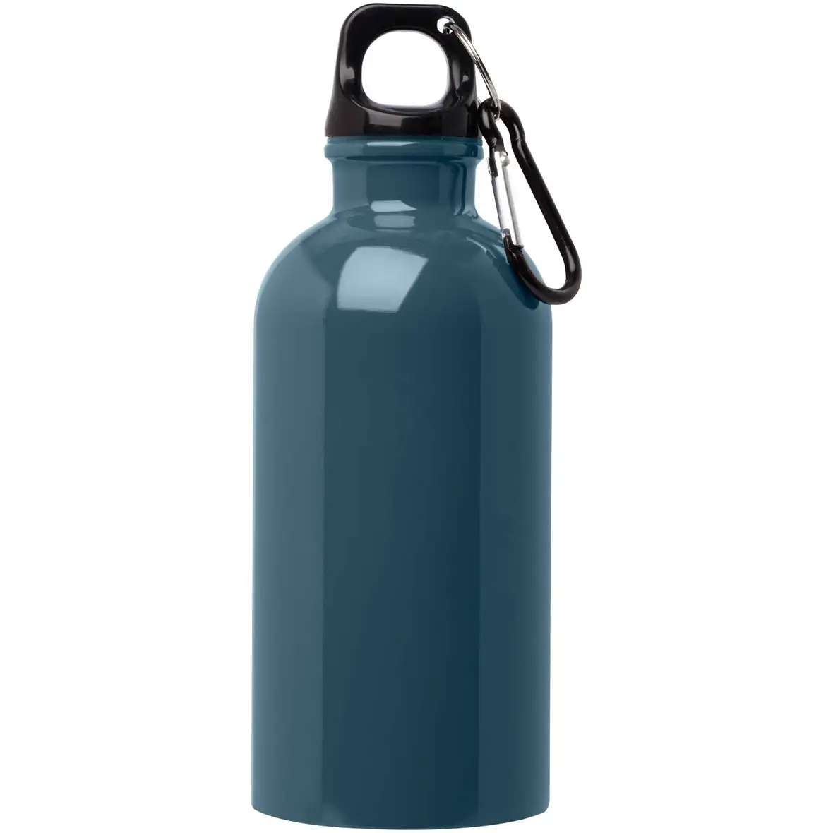 400 ml RCS-zertifizierte, einwandige Trinkflasche aus Edelstahl mit Karabinerhaken – Ansicht 26