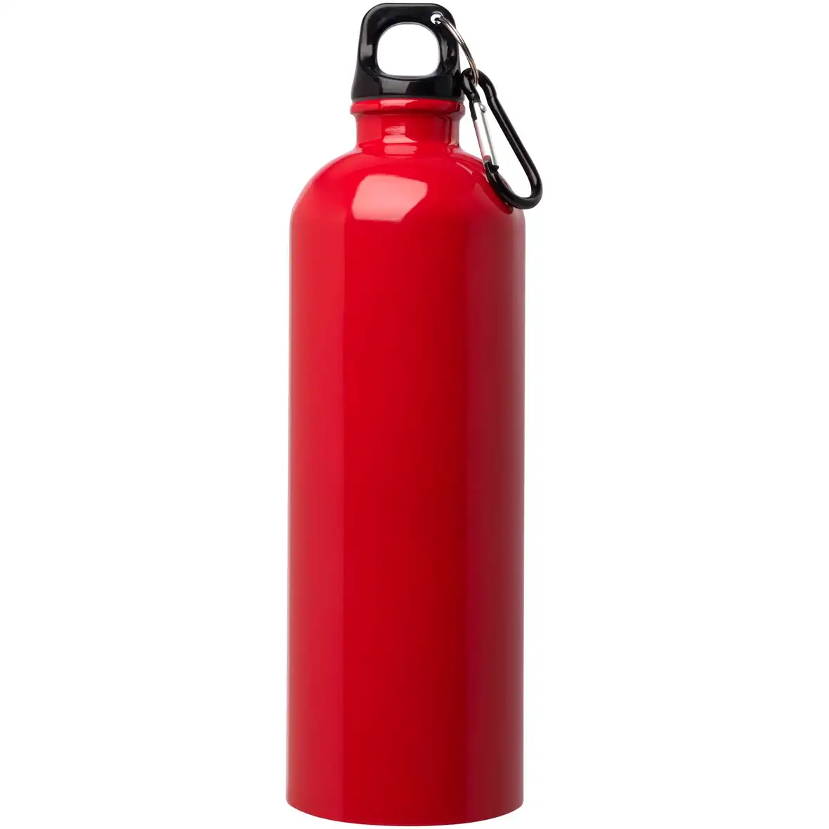 750 ml RCS-zertifizierte, einwandige Trinkflasche aus Edelstahl mit Karabinerhaken – Ansicht 8