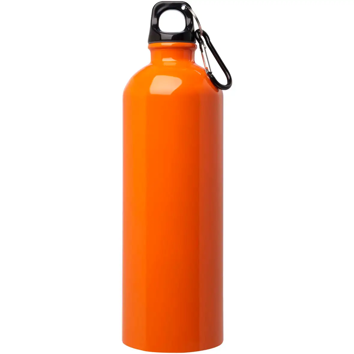 750 ml RCS-zertifizierte, einwandige Trinkflasche aus Edelstahl mit Karabinerhaken – Ansicht 11