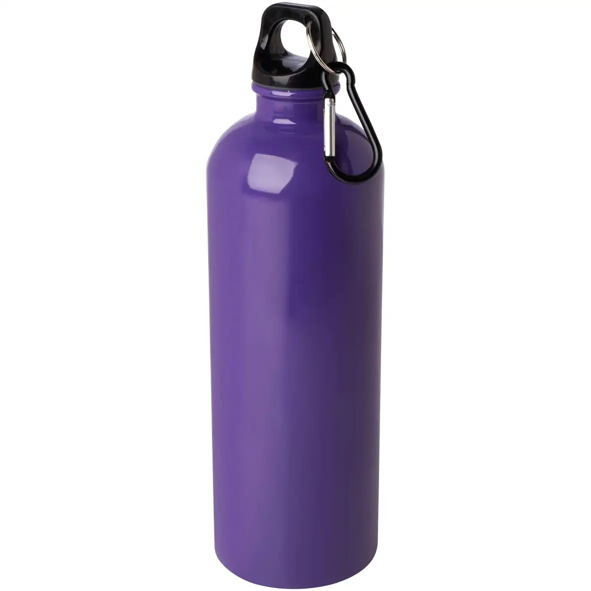 750 ml RCS-zertifizierte, einwandige Trinkflasche aus Edelstahl mit Karabinerhaken – Ansicht 13