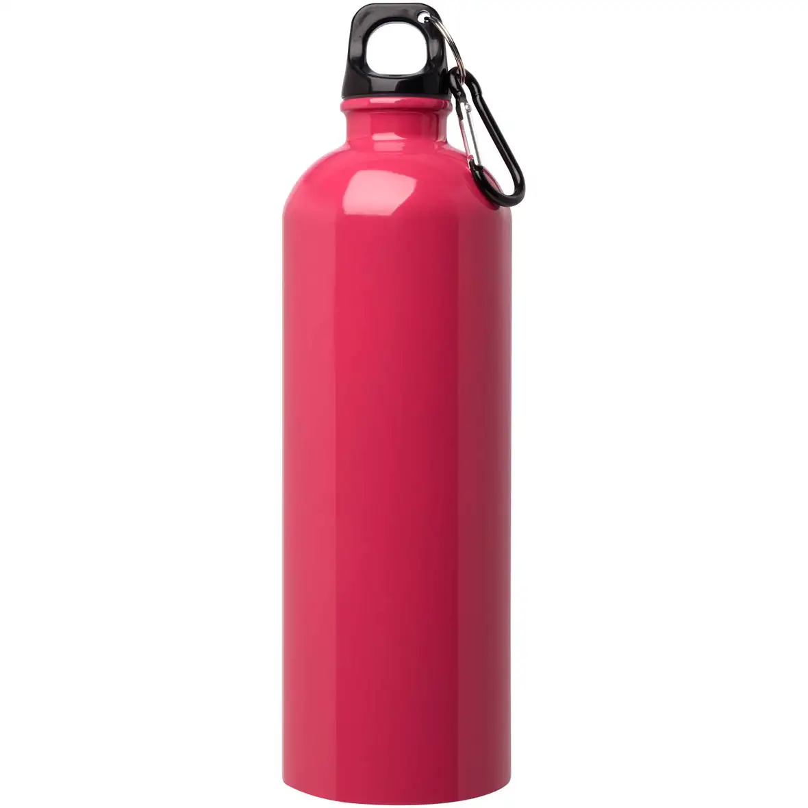 750 ml RCS-zertifizierte, einwandige Trinkflasche aus Edelstahl mit Karabinerhaken – Ansicht 17