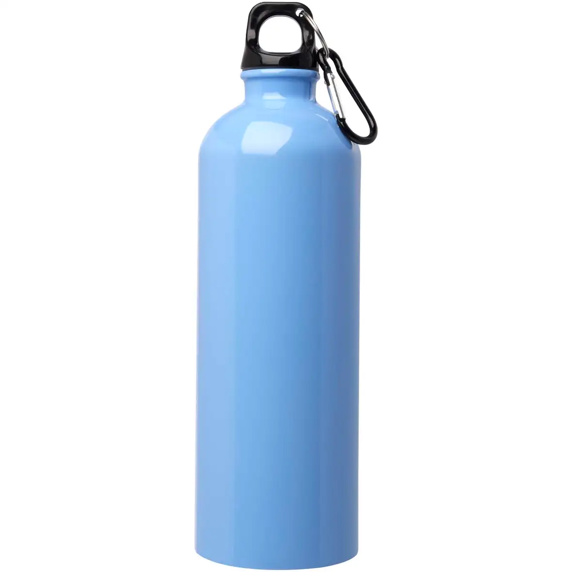750 ml RCS-zertifizierte, einwandige Trinkflasche aus Edelstahl mit Karabinerhaken – Ansicht 20
