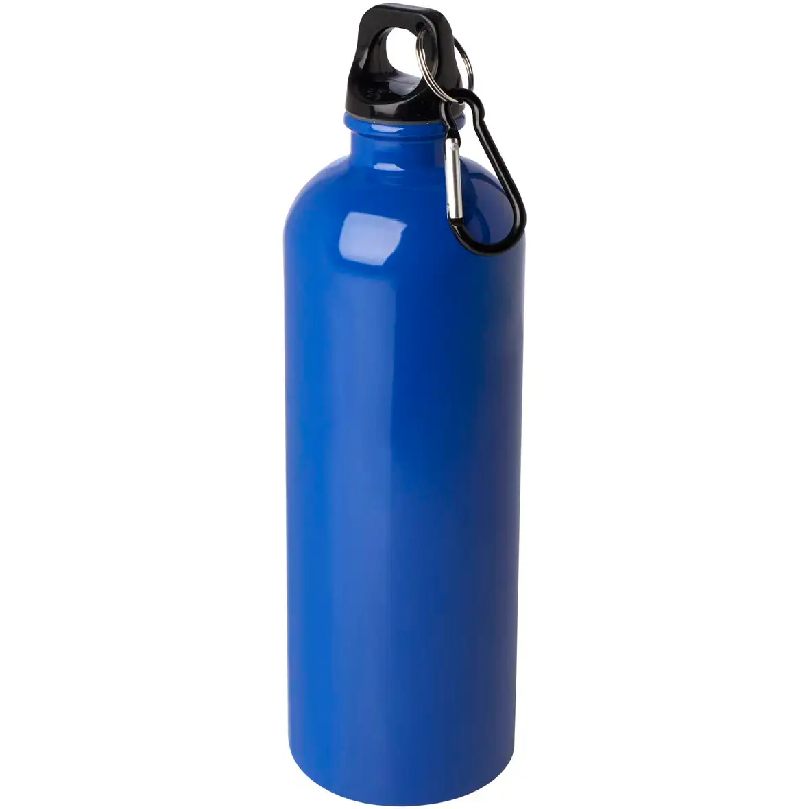 750 ml RCS-zertifizierte, einwandige Trinkflasche aus Edelstahl mit Karabinerhaken – Ansicht 22