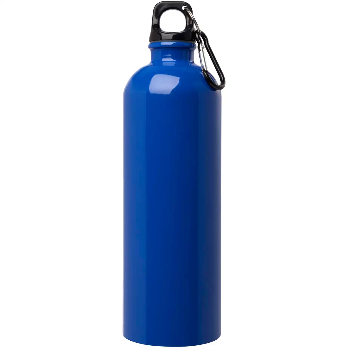 750 ml RCS-zertifizierte, einwandige Trinkflasche aus Edelstahl mit Karabinerhaken – Ansicht 23