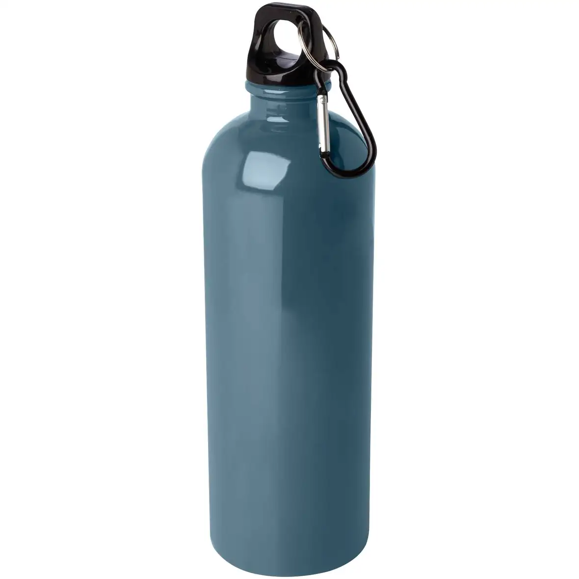 750 ml RCS-zertifizierte, einwandige Trinkflasche aus Edelstahl mit Karabinerhaken – Ansicht 25