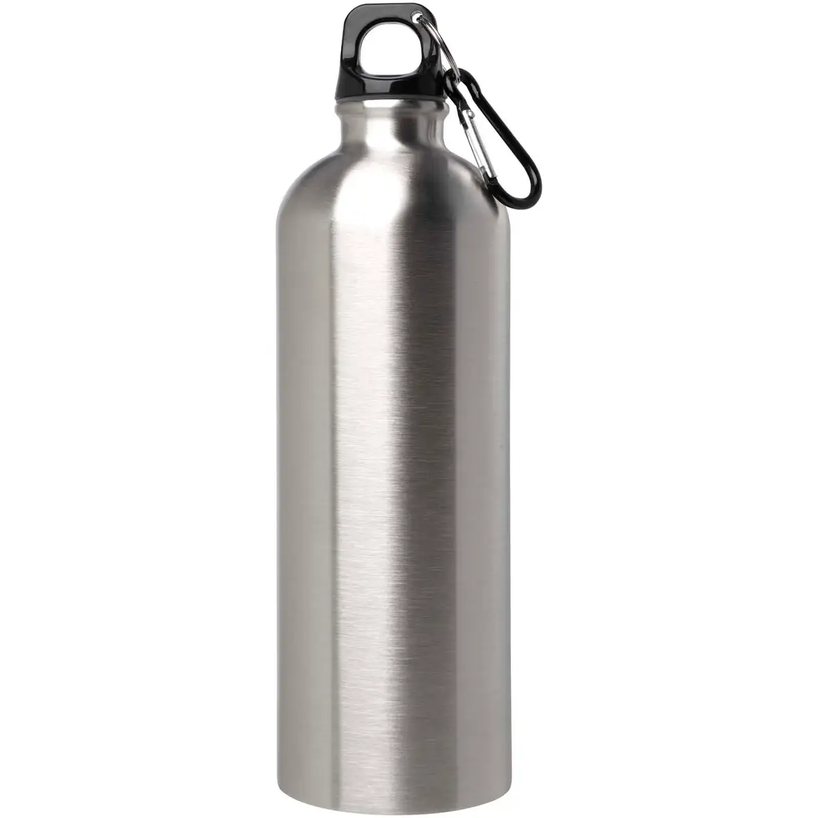 750 ml RCS-zertifizierte, einwandige Trinkflasche aus Edelstahl mit Karabinerhaken – Ansicht 32