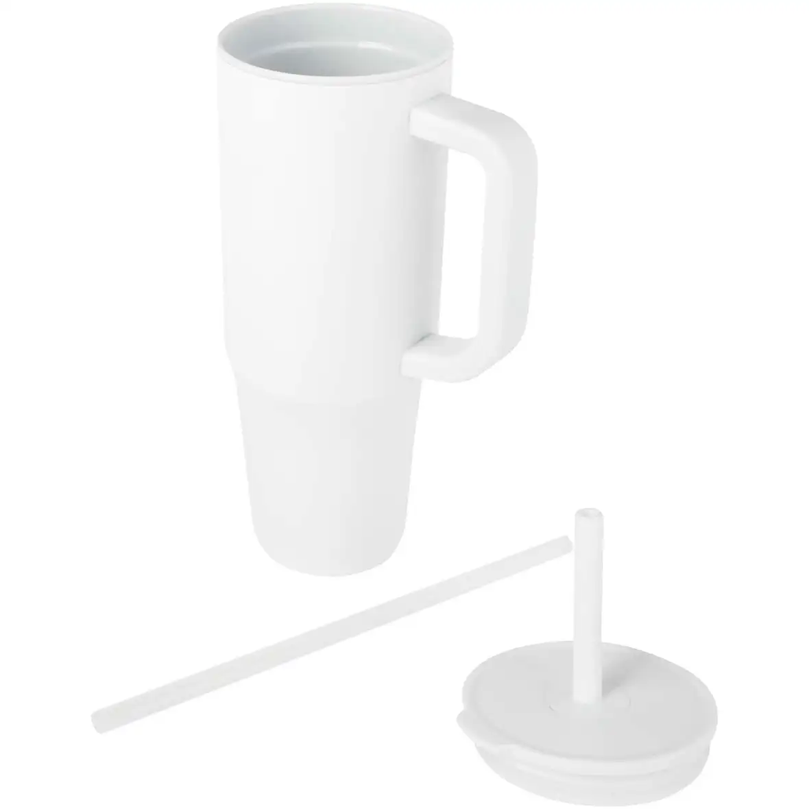 900 ml RCS-zertifizierter Isolierbecher mit Silikon Trinkhalm – Ansicht 3