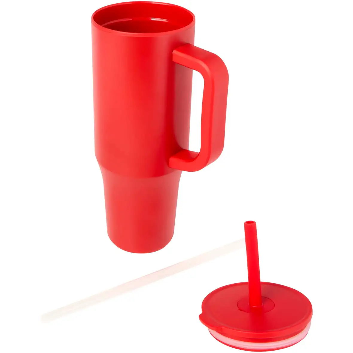 900 ml RCS-zertifizierter Isolierbecher mit Silikon Trinkhalm – Ansicht 7