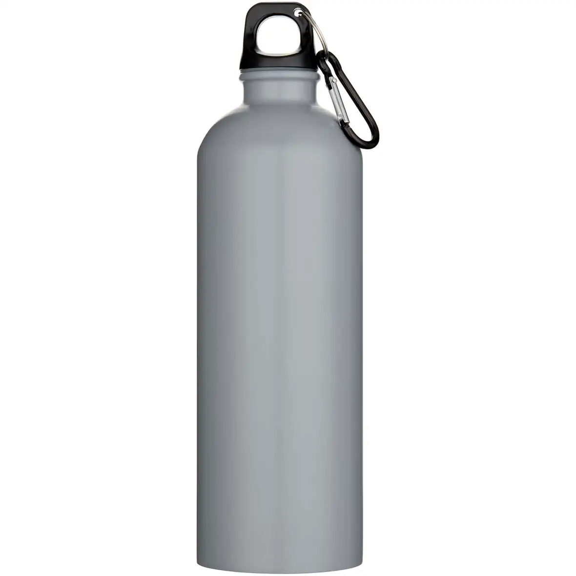 750 ml matte RCS-zertifizierte, einwandige Trinkflasche aus recyceltem Edelstahl mit Karabinerhaken – Ansicht 8