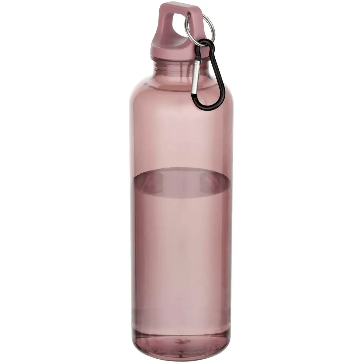750 ml RCS-zertifizierte Trinkflasche aus recyceltem Kunststoff mit Karabinerhaken – Ansicht 10