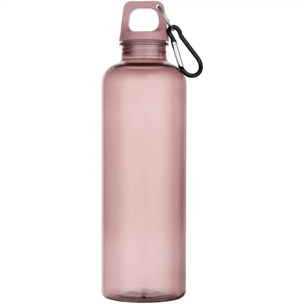 750 ml RCS-zertifizierte Trinkflasche aus recyceltem Kunststoff mit Karabinerhaken – Ansicht 11