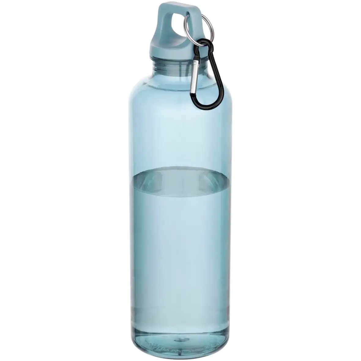 750 ml RCS-zertifizierte Trinkflasche aus recyceltem Kunststoff mit Karabinerhaken – Ansicht 13