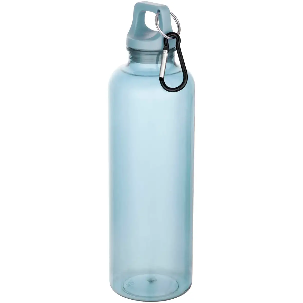 750 ml RCS-zertifizierte Trinkflasche aus recyceltem Kunststoff mit Karabinerhaken – Ansicht 15