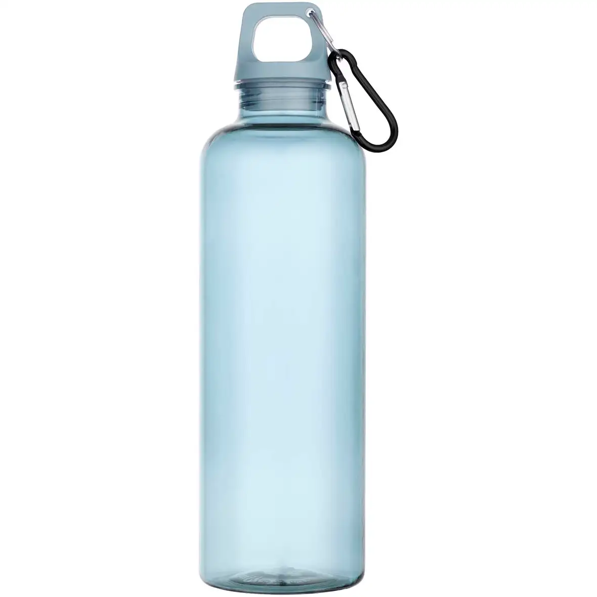 750 ml RCS-zertifizierte Trinkflasche aus recyceltem Kunststoff mit Karabinerhaken – Ansicht 14