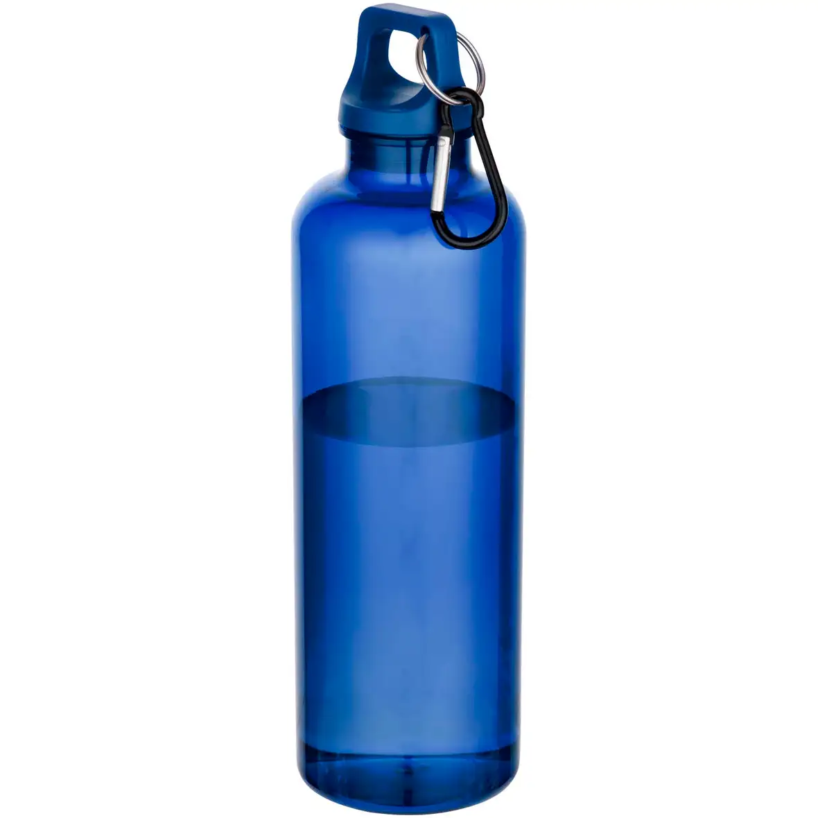 750 ml RCS-zertifizierte Trinkflasche aus recyceltem Kunststoff mit Karabinerhaken – Ansicht 16