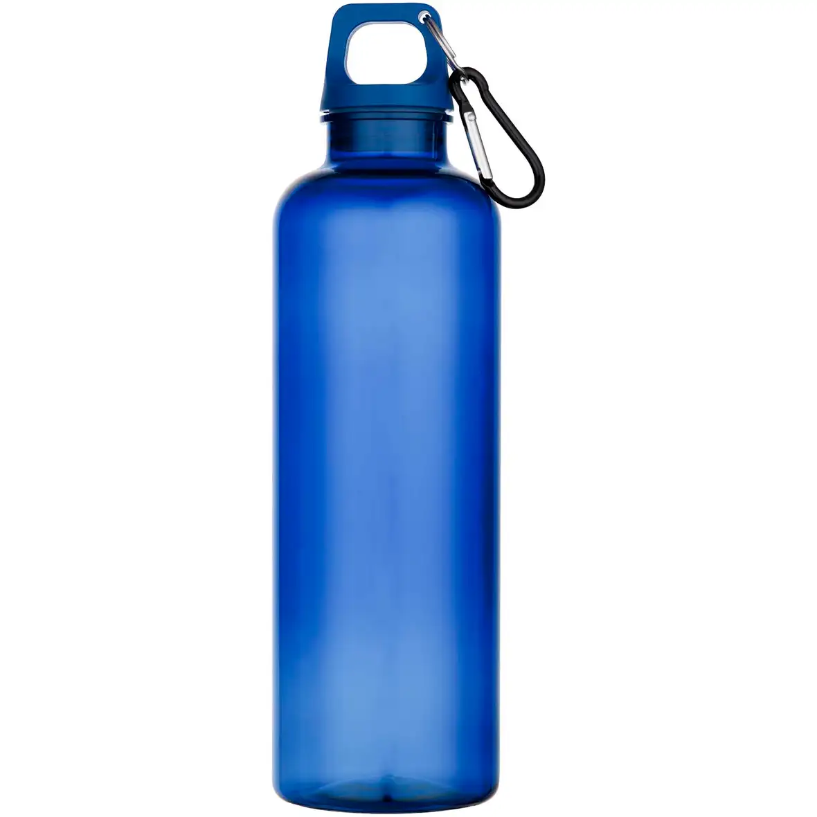 750 ml RCS-zertifizierte Trinkflasche aus recyceltem Kunststoff mit Karabinerhaken – Ansicht 17