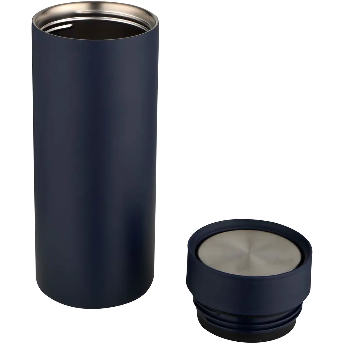 650 ml RCS-zertifizierte doppelwandige Trinkflasche aus recyceltem Edelstahl mit 3-teiligem Deckelset – Ansicht 9