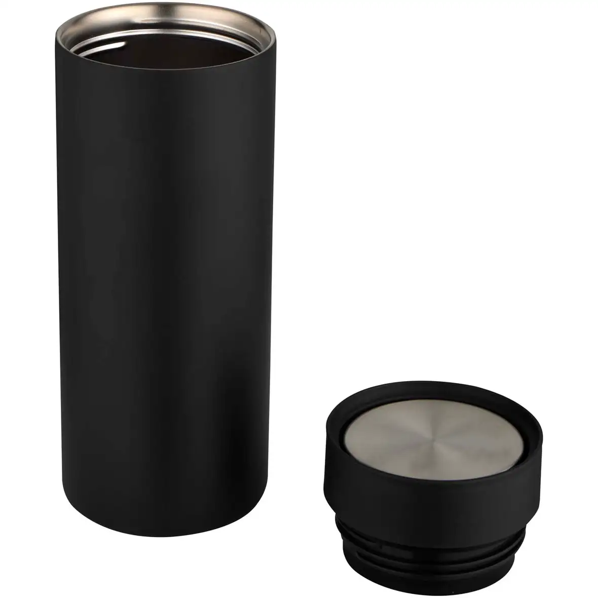 650 ml RCS-zertifizierte doppelwandige Trinkflasche aus recyceltem Edelstahl mit 3-teiligem Deckelset – Ansicht 14