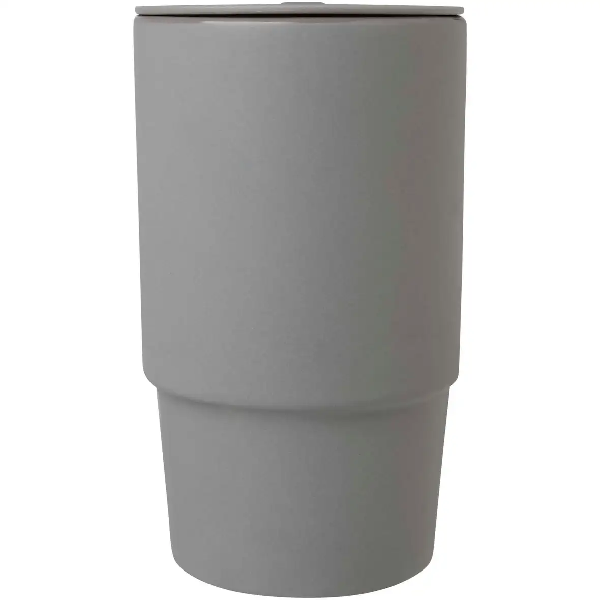 450 ml Keramiktasse mit Kunststoffdeckel – Ansicht 6