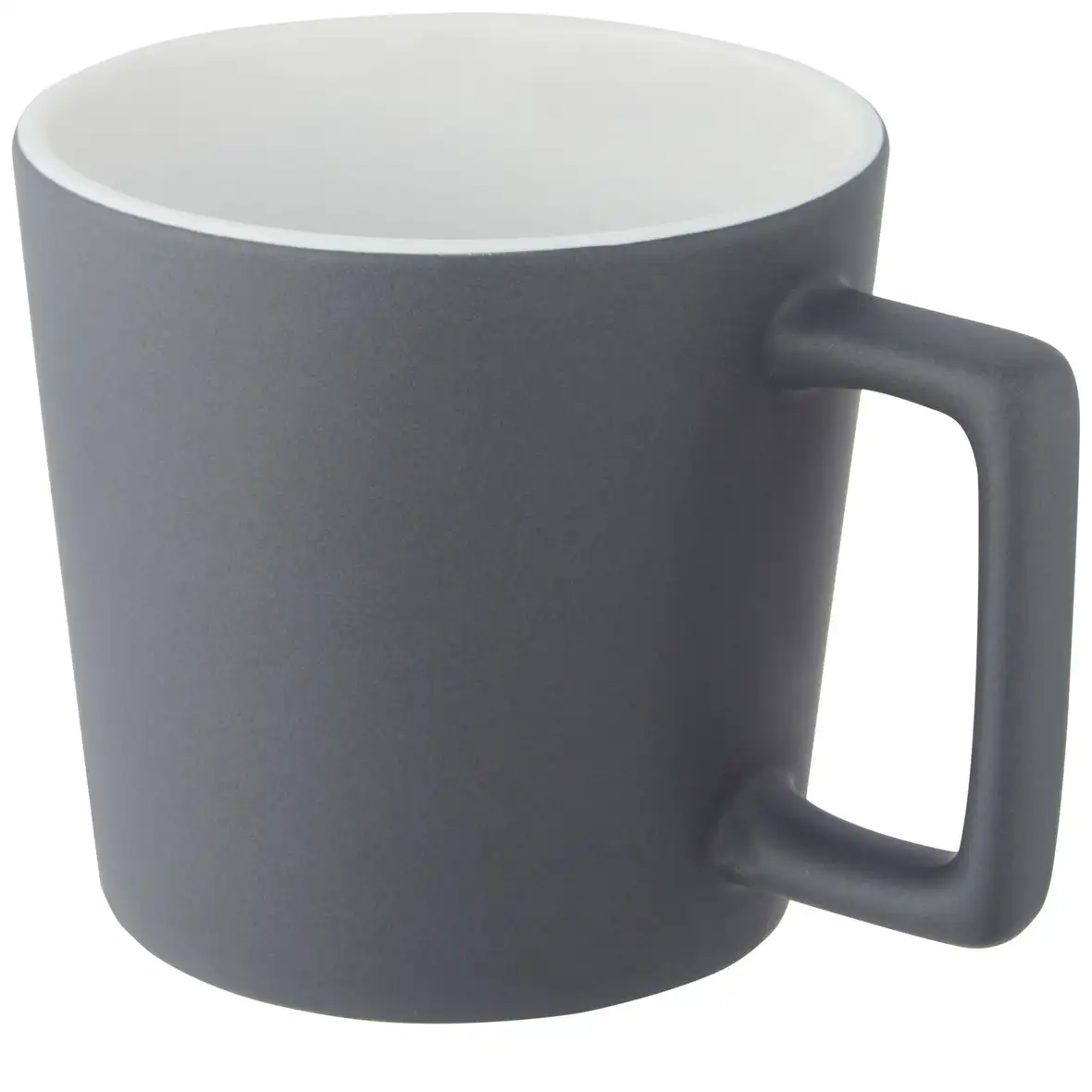 370 ml Keramiktasse mit matter Oberfläche – Ansicht 4