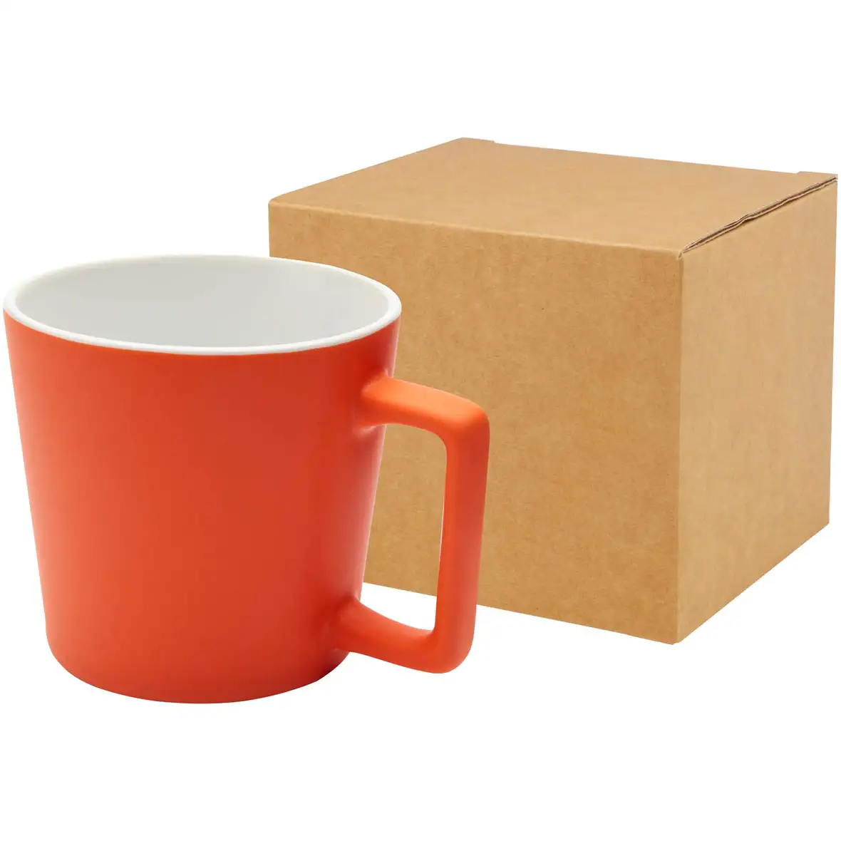 370 ml Keramiktasse mit matter Oberfläche – Ansicht 5