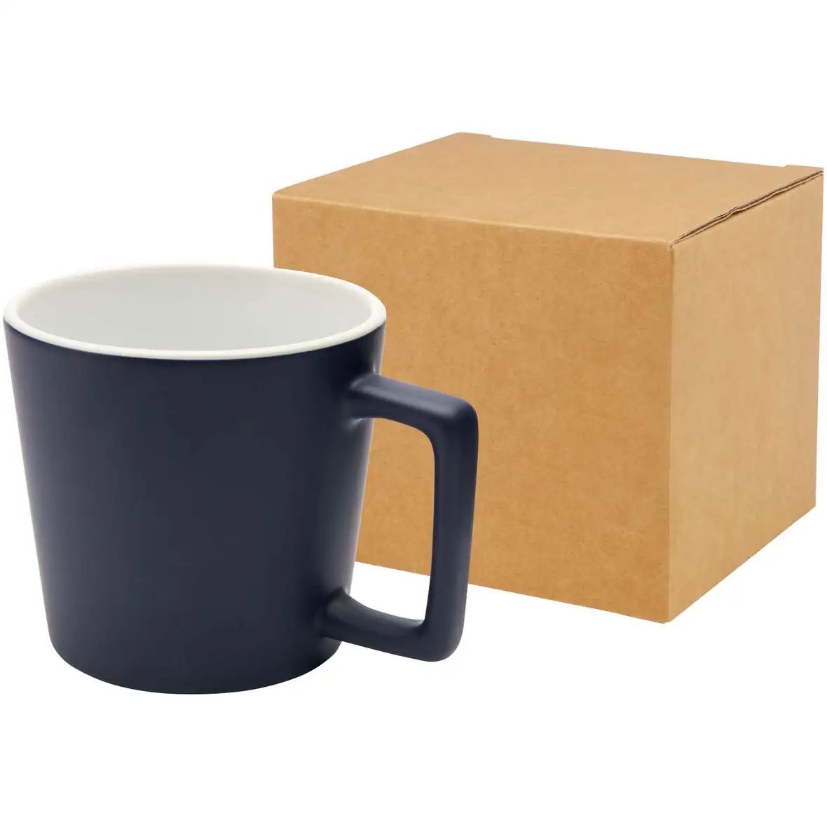 370 ml Keramiktasse mit matter Oberfläche – Ansicht 9
