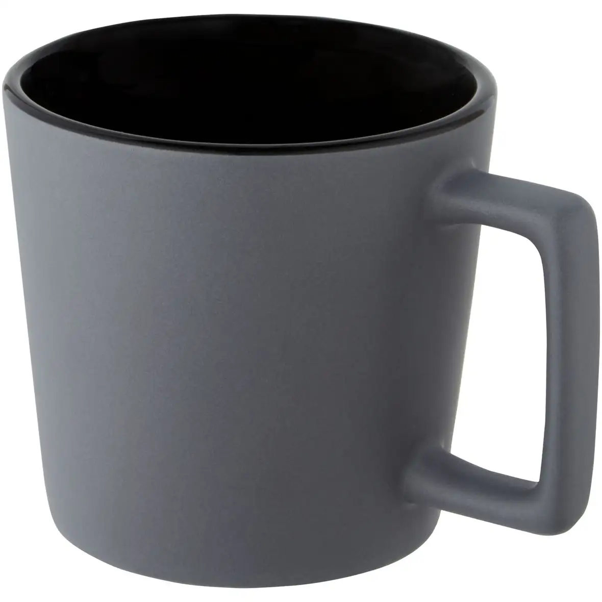 370 ml Keramiktasse mit matter Oberfläche – Ansicht 20