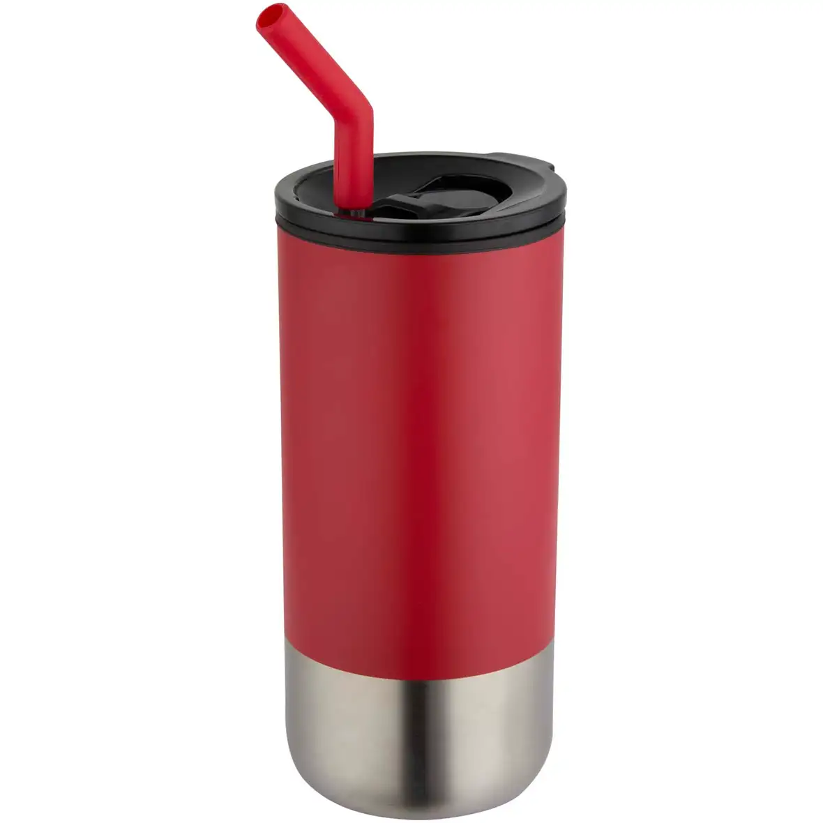 480 ml RCS recycelter Isolierbecher mit Trinkhalm – Ansicht 5