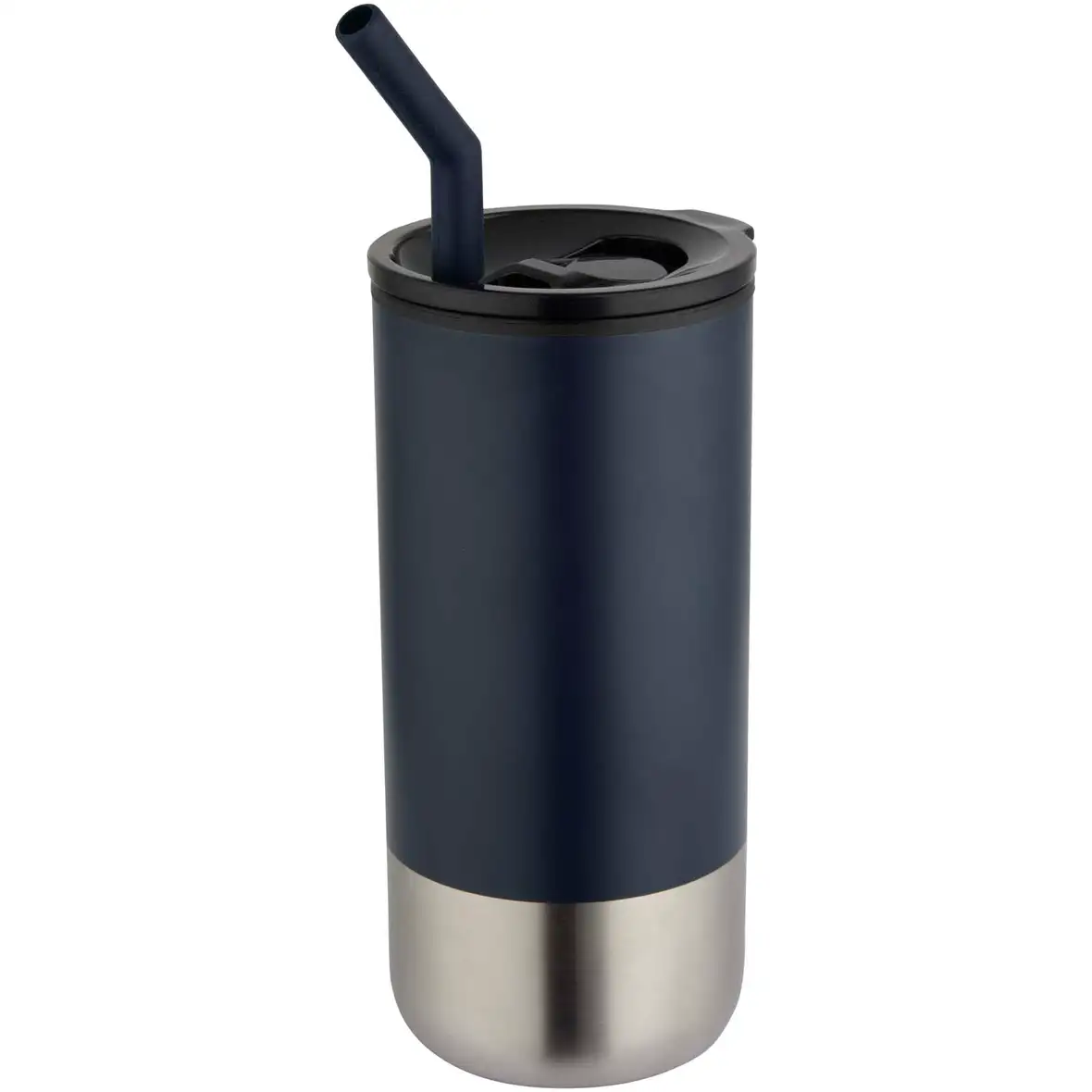 480 ml RCS recycelter Isolierbecher mit Trinkhalm – Ansicht 9